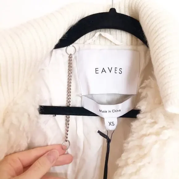 NWT EAVES Helena Coat in Beige REVOLVE - Picture 4 of 6